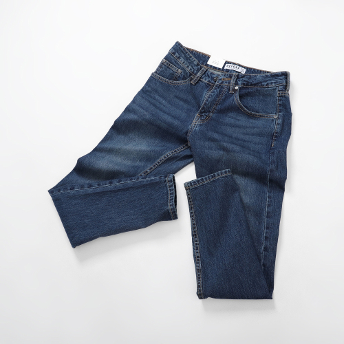 Quần Jeans DEFOXX 285 Xanh đậm wash
