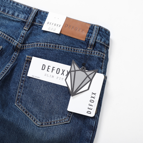 Quần Jeans DEFOXX 285 Xanh đậm wash