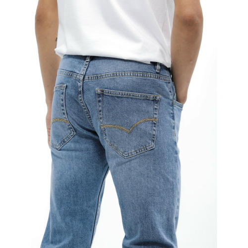 Quần Jeans Regular Fit 283 Xanh trơn