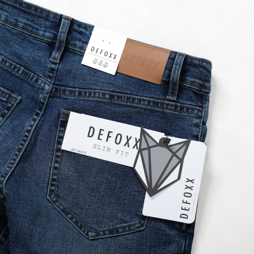 Quần Jeans DEFOXX 306 Xanh đậm rêu